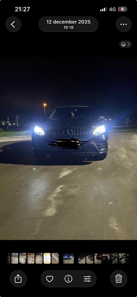Mercedes GLC 4MAT AMG pakket, Auto's, Mercedes-Benz, Automaat, Zwart, GLC, Diesel