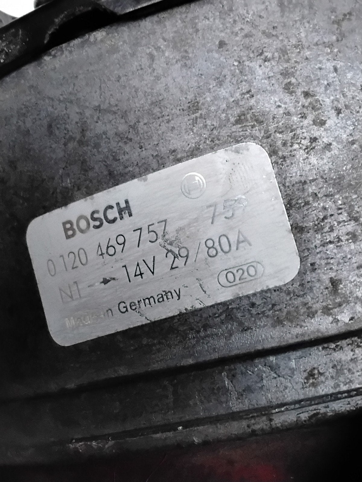 Alternateur BOSCH  80amp BMW E30/E28/E24/E23/Z1, Enlèvement ou Envoi, BMW