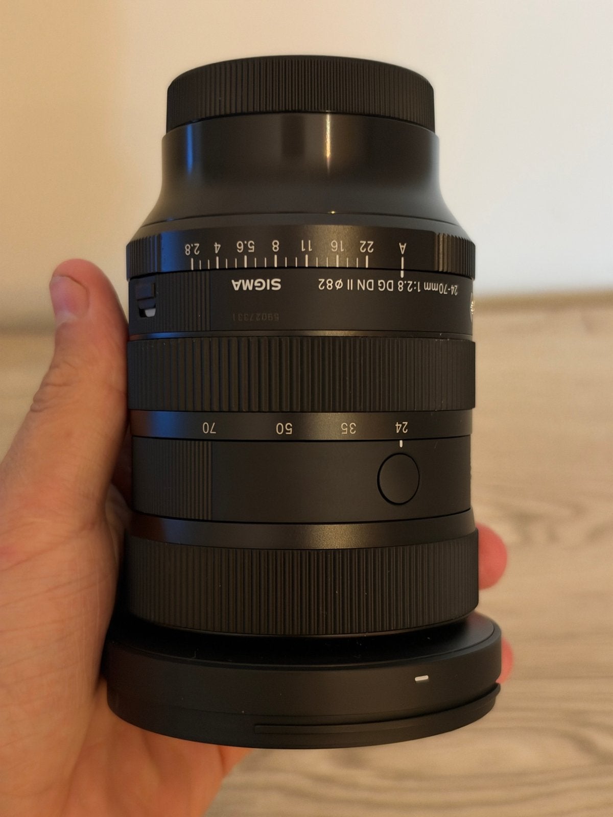 Sigma 24-70 f/2.8 dg dn II, Audio, Tv en Foto, Ophalen, Sony E-mount, Sigma, Zo goed als nieuw