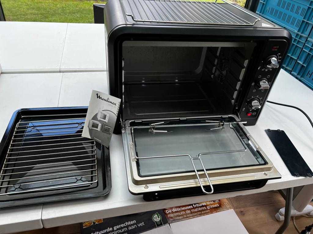Oventje met spit, Elektronische apparatuur, Ovens, Ophalen, Zo goed als nieuw, Vrijstaand, Mini-oven