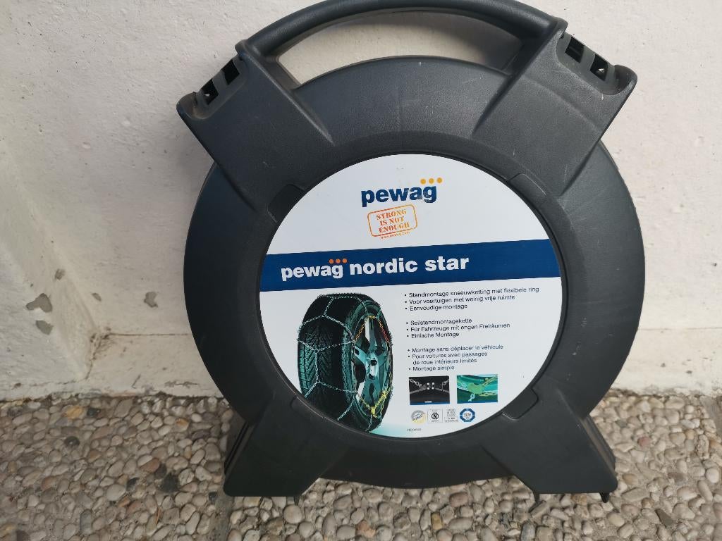 Sneeuwkettingen merk pewag nordic star zie foto's v de maat, Ophalen, Nieuw