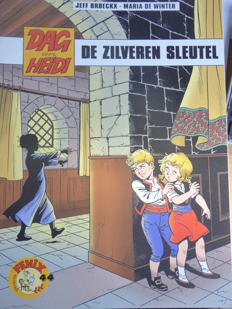 dag en heidi ,  de zilveren sleutel , collectie fenix nr 44, Boeken, Stripverhalen, Ophalen of Verzenden