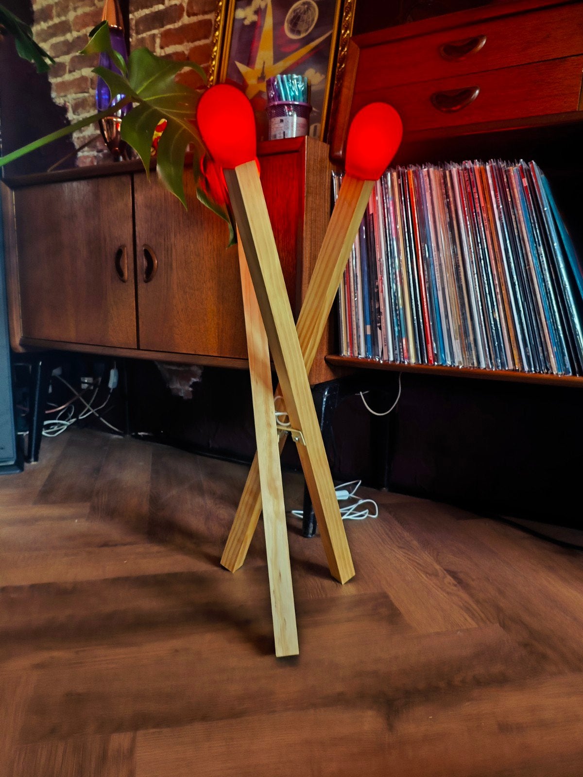 Lampe à allumettes IKEA Strala Vinterfint Lukas Basel, Enlèvement