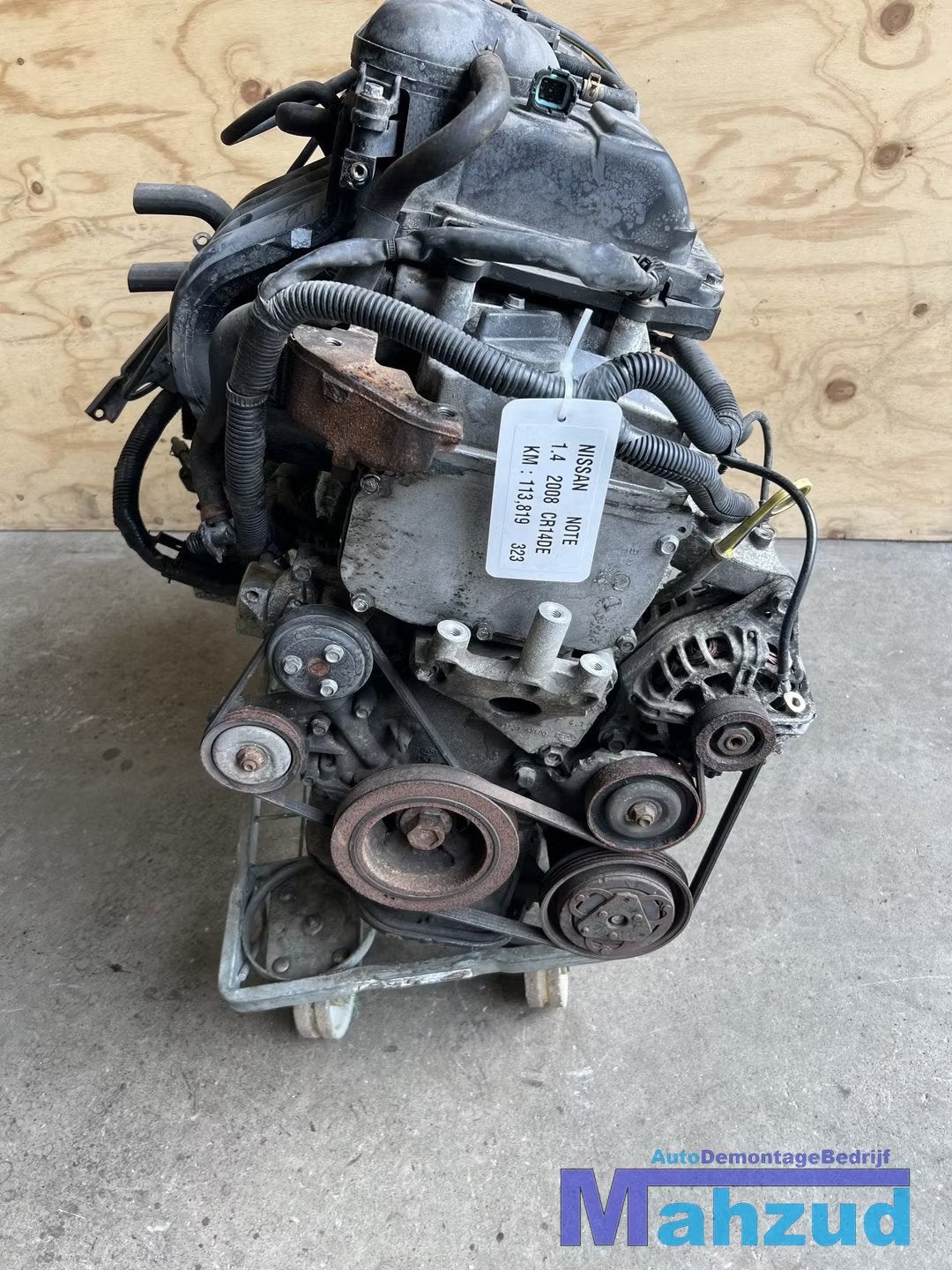 NISSAN NOTE 1.4 CR14 CR14DE Motorblok motor, Nissan Motor Co., Ltd., Takashima 1-chome 1-1
220-8686  Yokohama, Utilisé, NISSAN_SR@mail.nissan.co.jp