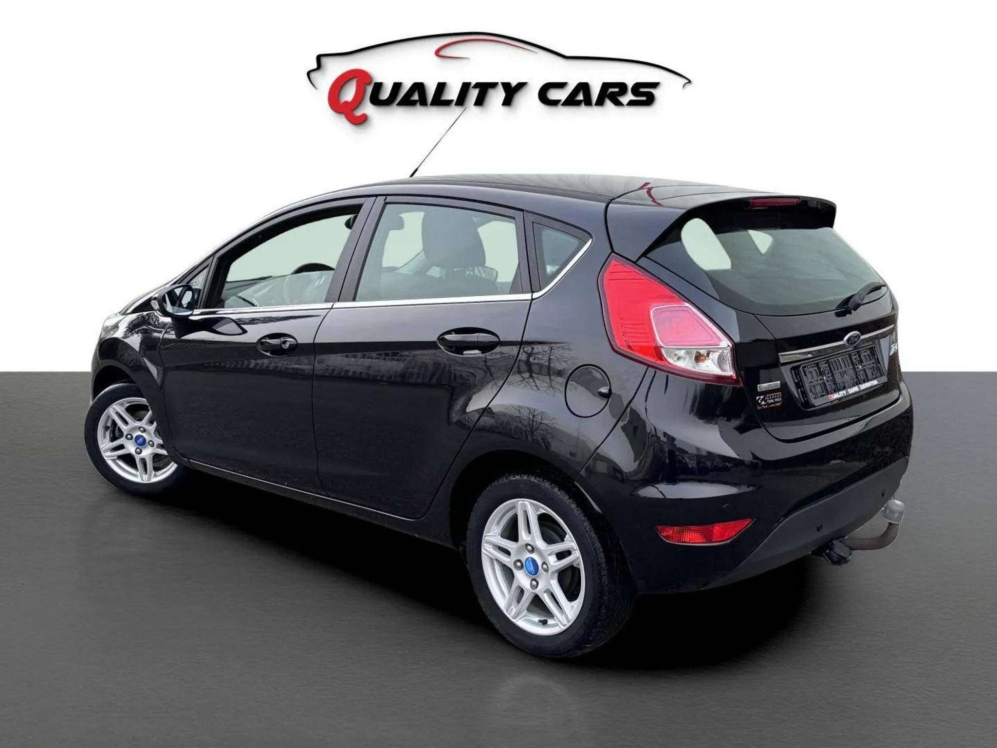 Ford Fiesta 1.6 TDCi Titanium ECOnetic 155.000 KM, Autos, Euro 5, Achat, Entreprise, Noir