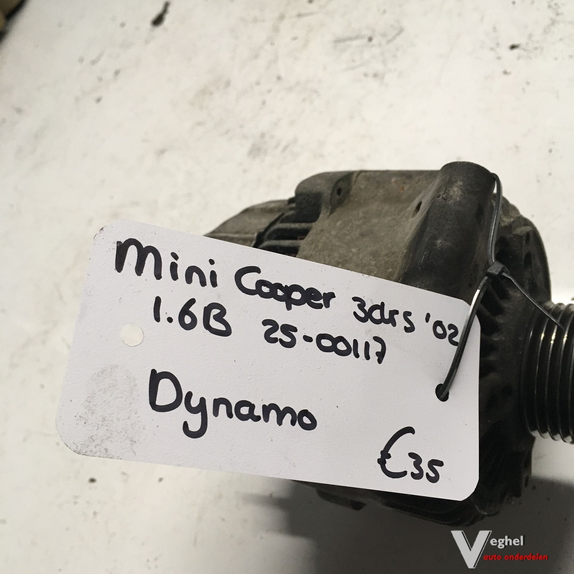 Mini Cooper 2003 1.6B 2500117 Dynamo  7515029, Gebruikt, -, -, Ophalen of Verzenden