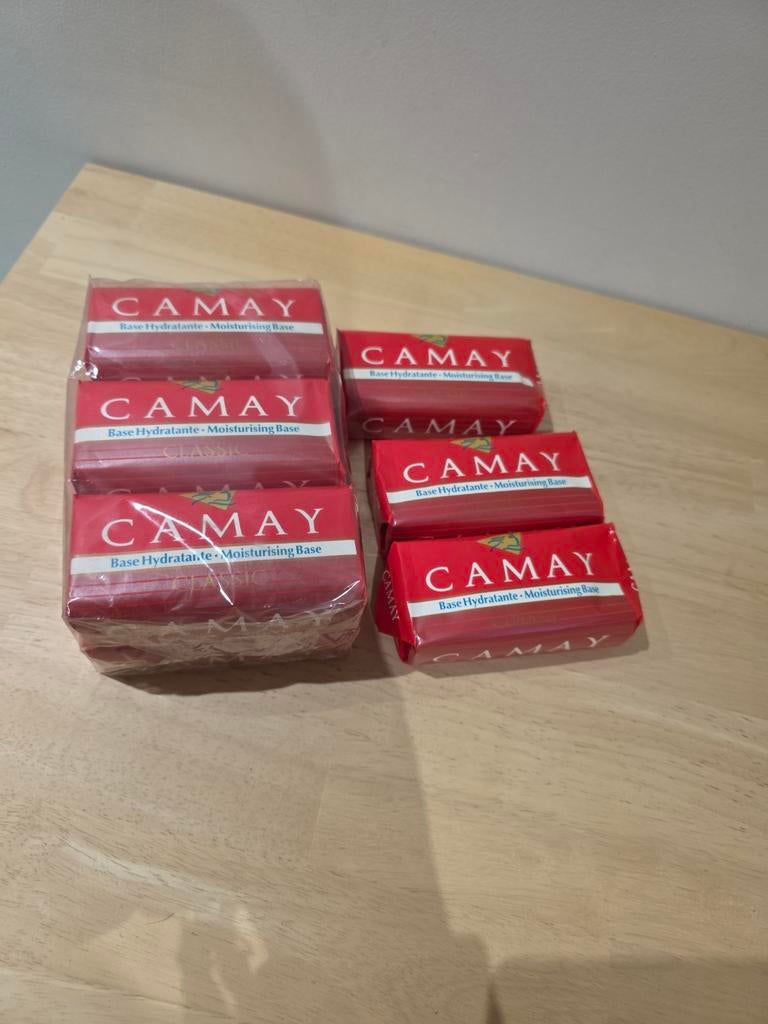 Camay zeep, Ophalen