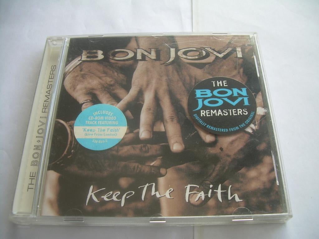 CD - BON JOVI - KEEP THE FAITH, Ophalen of Verzenden, Zo goed als nieuw