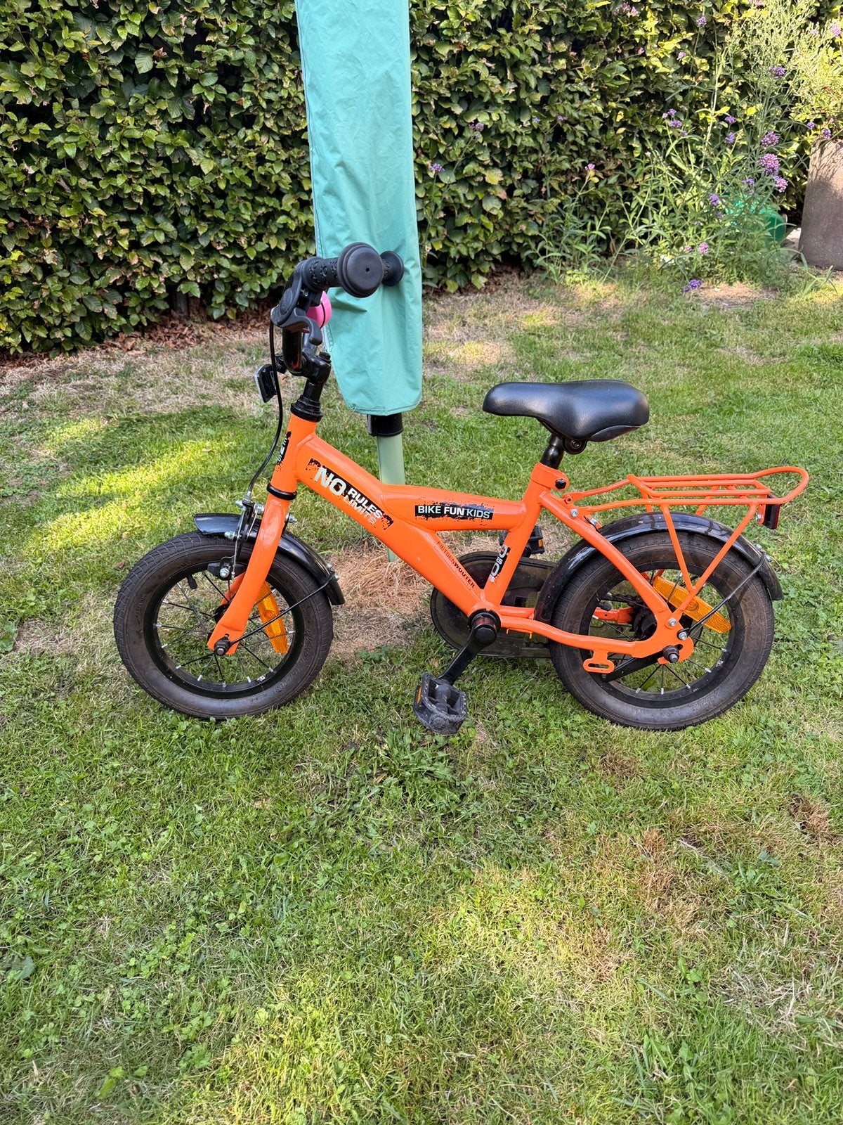 Kinderfiets Bikefun No Rules - 12 inch, Fietsen en Brommers, Fietsen | Kinderfietsjes, Ophalen, Zo goed als nieuw