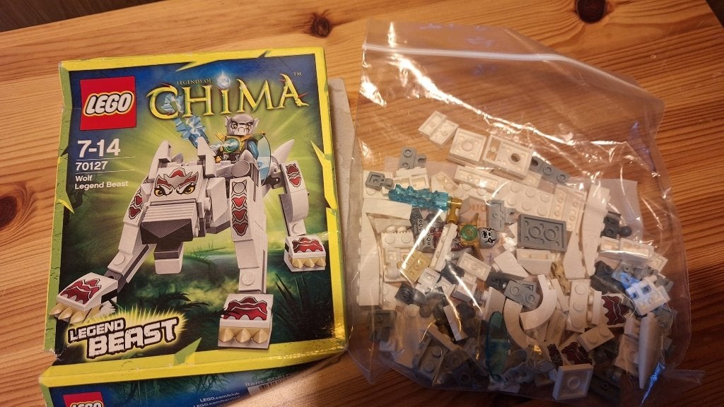 lego chima 70127, Lego, Ensemble complet, Comme neuf, Complet