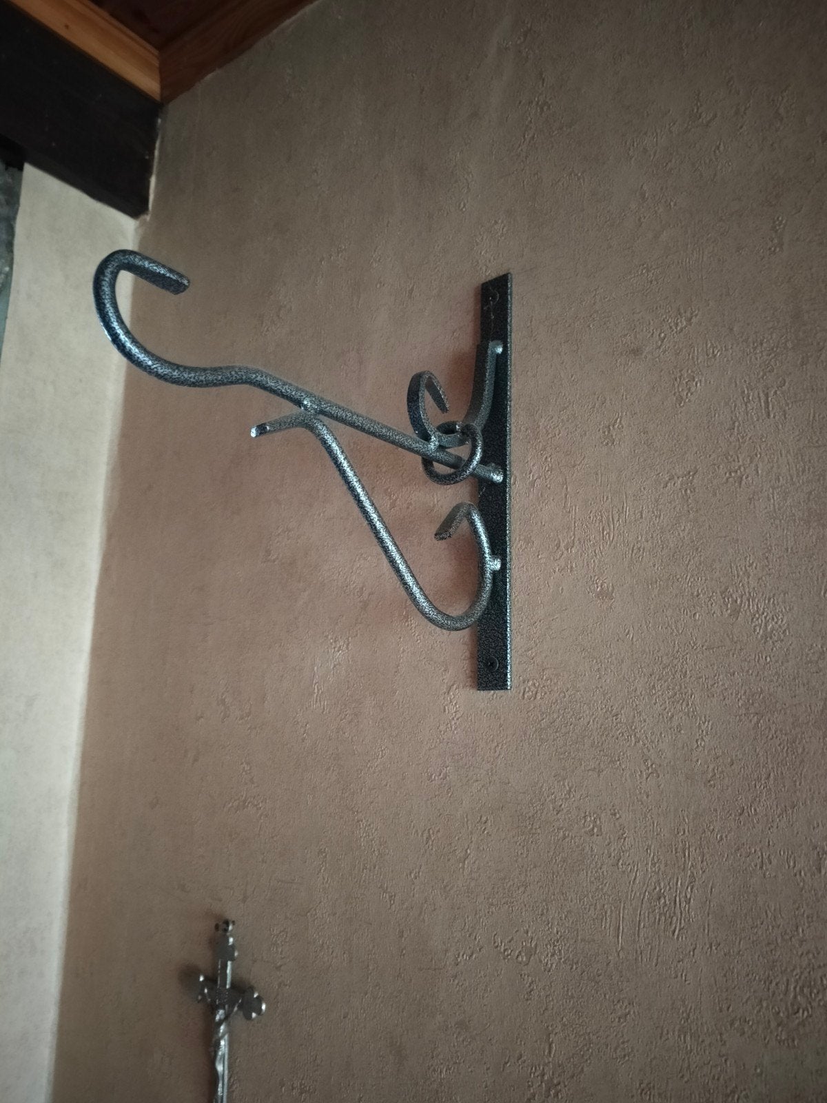 Decoratieve plantenhanger 2x, Ophalen, Zo goed als nieuw, Metaal, Overige typen