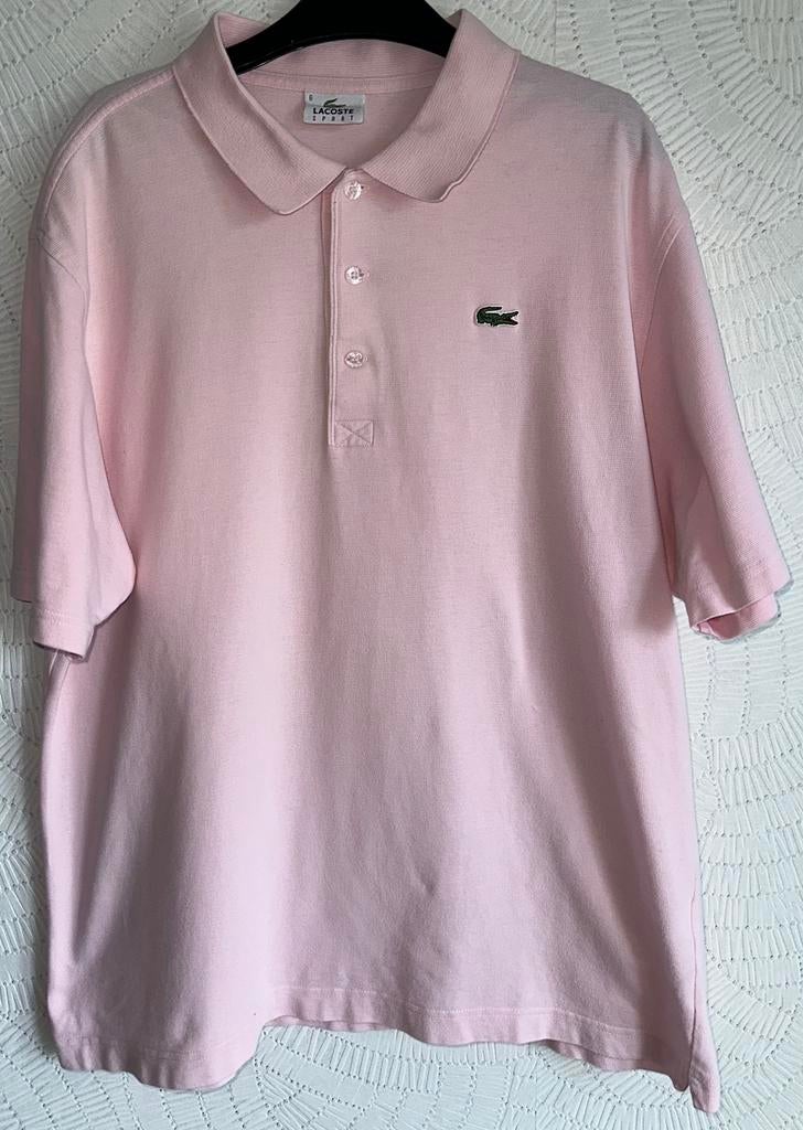 Polo Lacoste, Envoi, Comme neuf, Taille 56/58 (XL), Rose