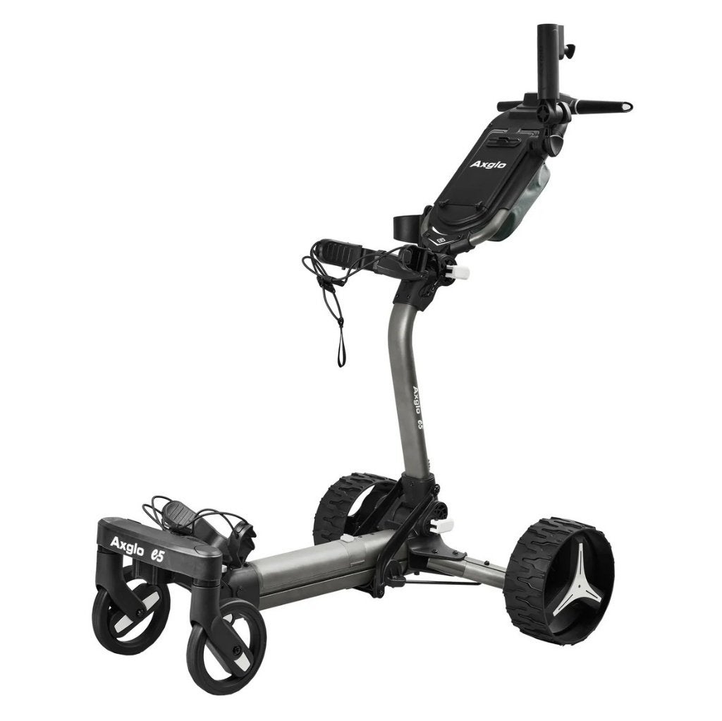 Axglo e5 Follow-Me Golftrolley 4-wiel met afstandsbediening, Ophalen of Verzenden, Nieuw, Golfkar, Overige merken