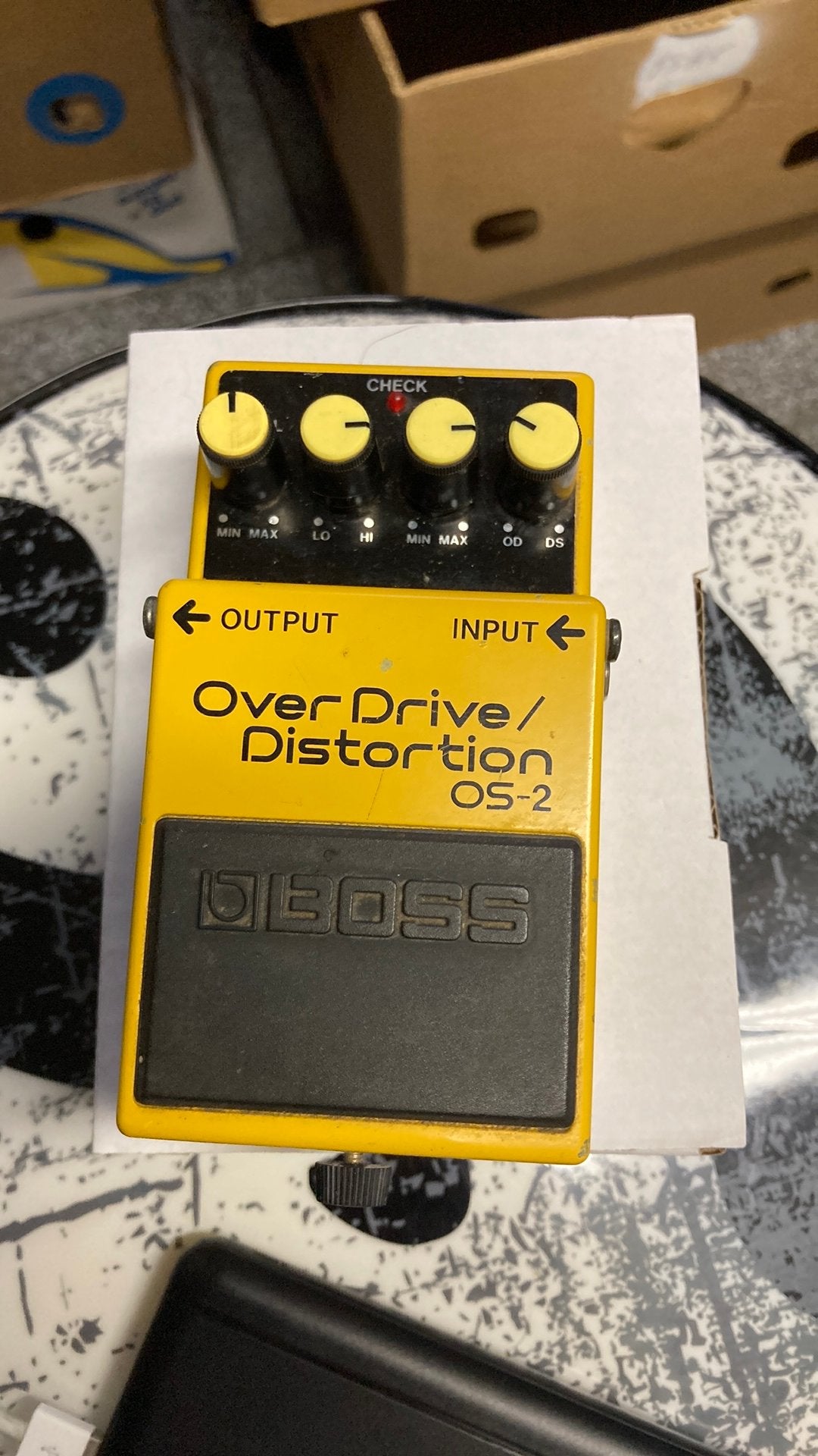 Boss OS-2 OverDrive/Distortion Pedaal – (Priced to sell!), Muziek en Instrumenten, Ophalen of Verzenden, Zo goed als nieuw