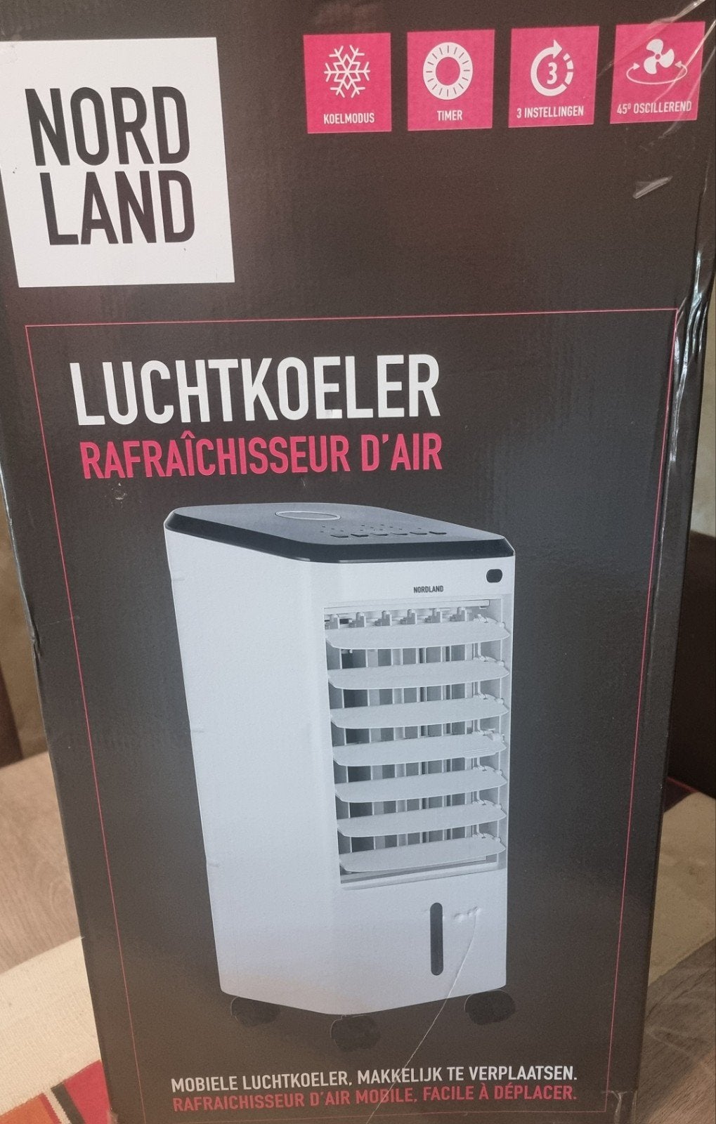 Rafraîchissent d'air, Enlèvement