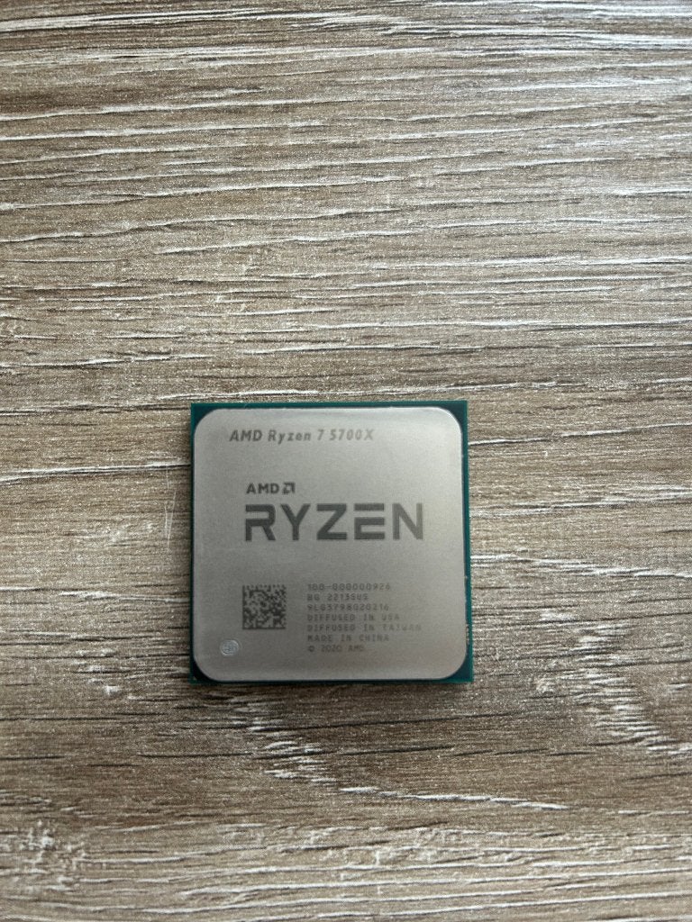 Processeur AMD Ryzen 7 5700X, Informatique & Logiciels, 8-core, Socket AM4, 3 à 4 Ghz, Enlèvement