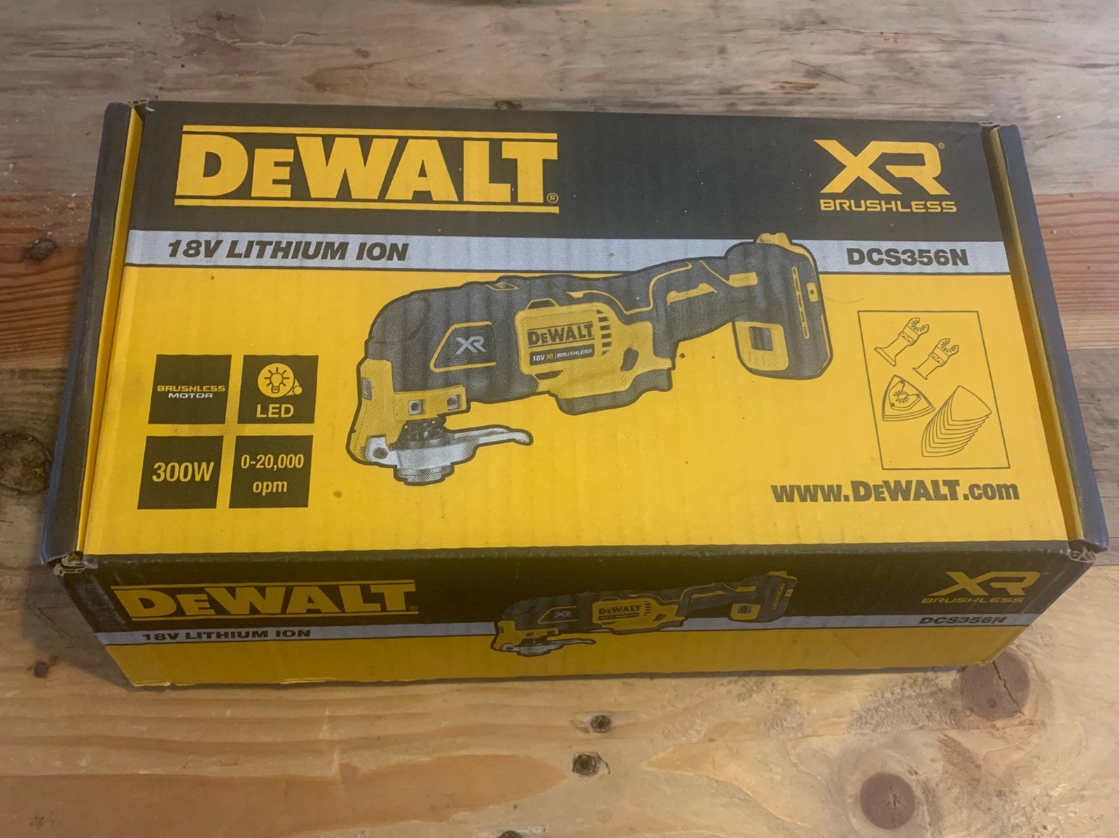 Dewalt DCS356N multifonction oscilant 18/54V avec outils, Enlèvement ou Envoi, Neuf