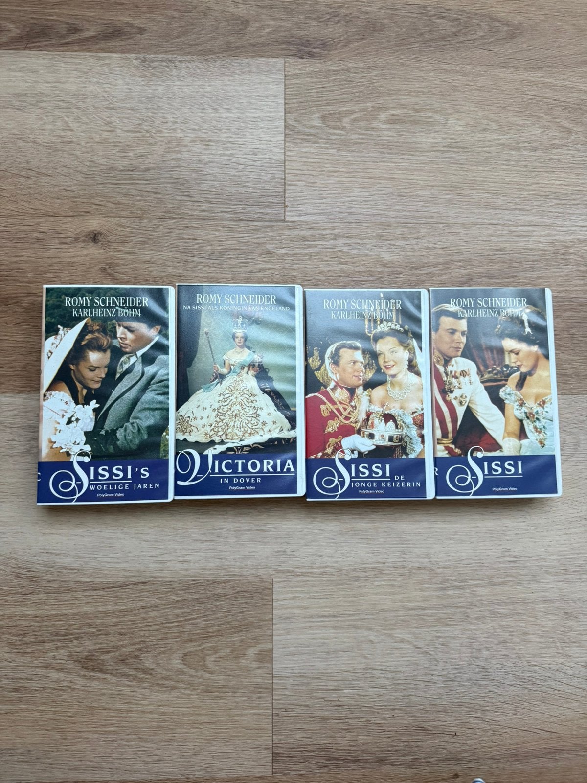 Collectie Sissi filmklassiekers op VHS, Cd's en Dvd's, VHS | Film, Ophalen, Nederlands ondertiteld, Overige genres, Duits