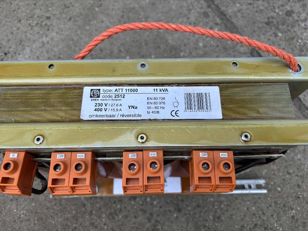 EREA transformator 240/400 v, Bricolage & Construction, Électricité & Câbles, Comme neuf, Autres types, Enlèvement