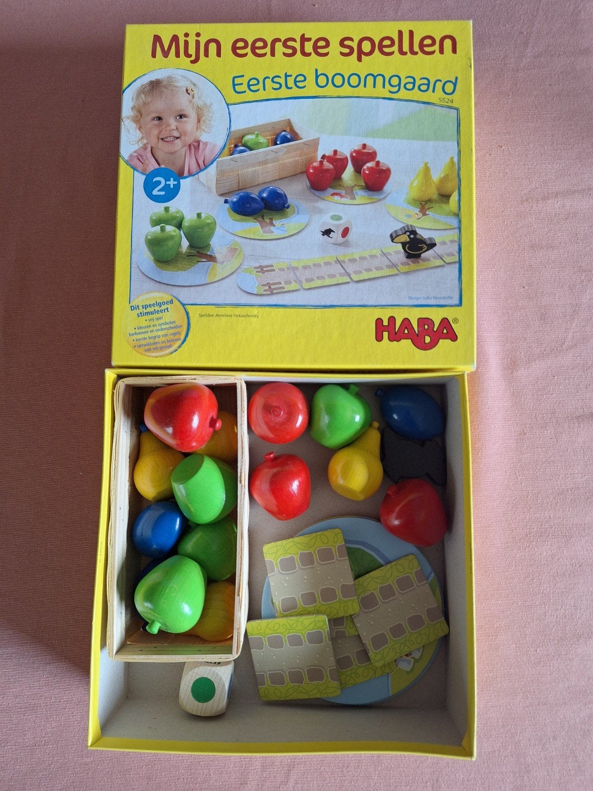 HABA Mijn eerste boomgaard, Ophalen