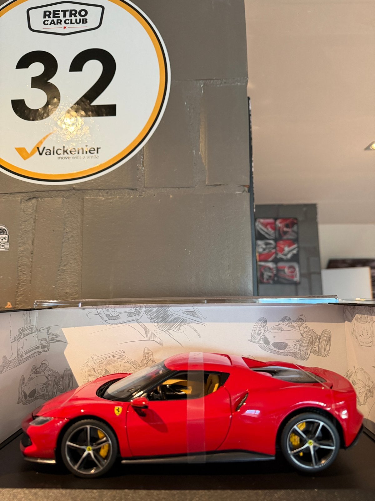 Ferrari 296 GTB, Hobby en Vrije tijd, Ophalen of Verzenden, Zo goed als nieuw