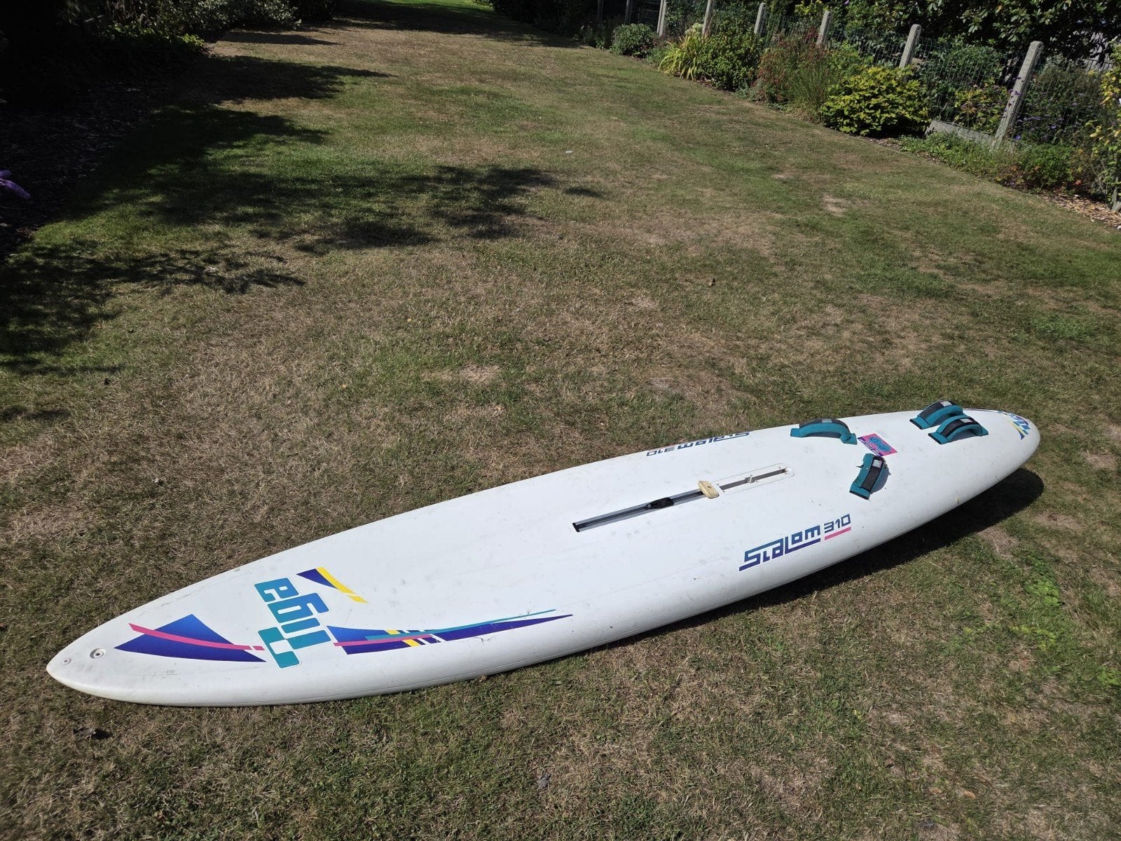 Retro windsurf set, Watersport en Boten, Windsurfen, Gebruikt, 5 tot 6.5 m², Complete set, Ophalen