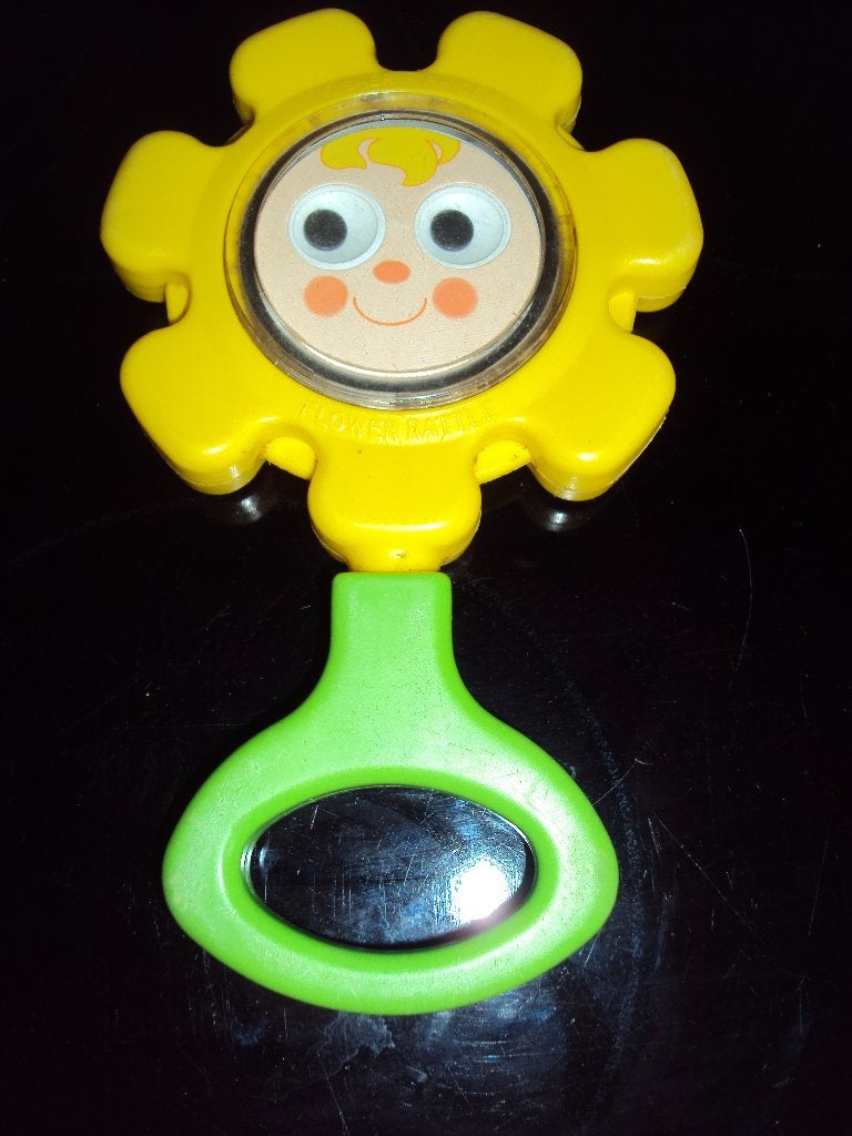 fisher price, rammelaartje met spiegeltje :"bloem", Kinderen en Baby's, Speelgoed | Fisher-Price, Ophalen of Verzenden