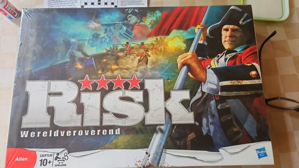 bordspel seal Risk Wereldveroverend Hasbro, Een of twee spelers, Ophalen of Verzenden, Nieuw