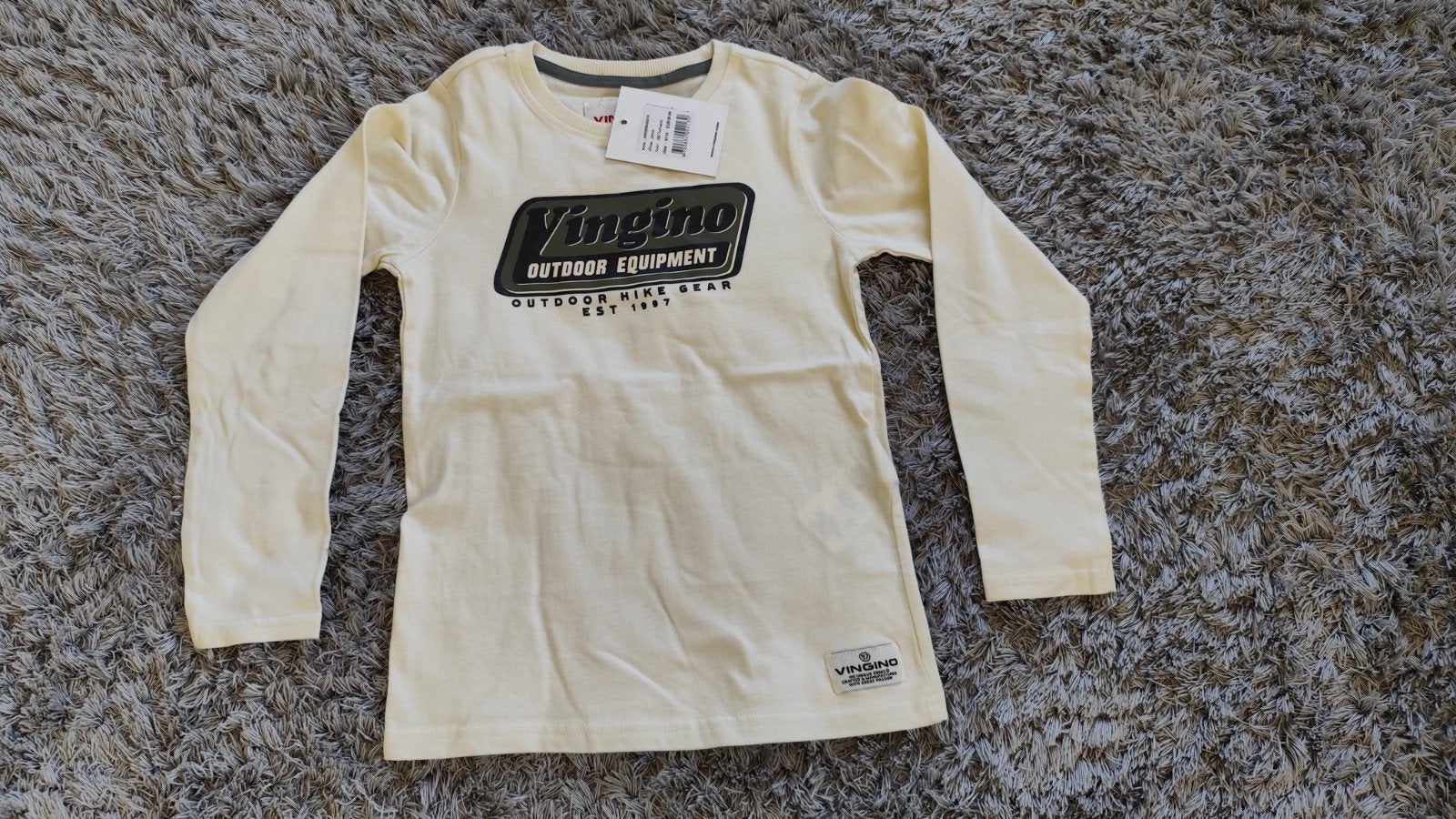 nouvelle taille à manches longues 116 Vingino 6 ans, Enfants & Bébés, Neuf, Garçon, Enlèvement ou Envoi, Chemise ou À manches longues