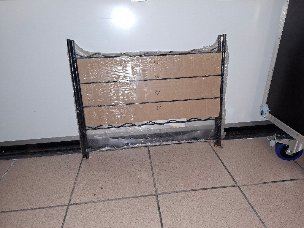 Metalen wijnrek - 30 flessen - Splinternieuw!, Ophalen, 50 – 75, Nieuw, 25 flessen of meer