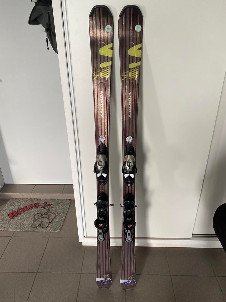 Salomon ski 160cm, Ophalen, 160 tot 180 cm, Salomon, Zo goed als nieuw