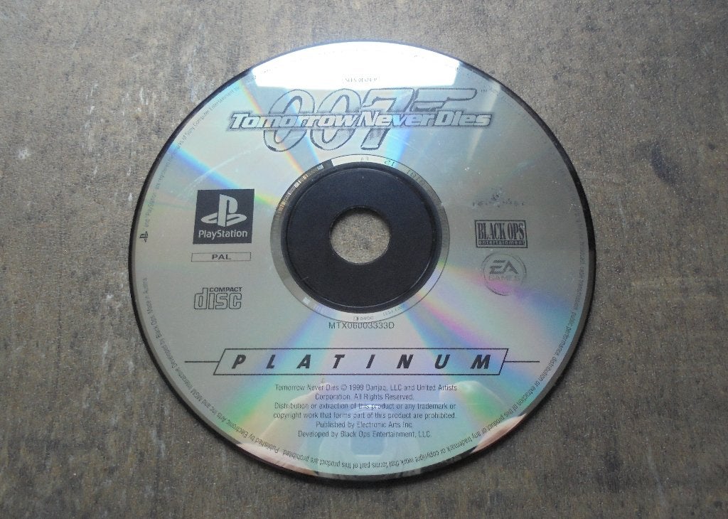 Tomorrow Never Dies voor PS1 (zie foto's), Consoles de jeu & Jeux vidéo, Enlèvement ou Envoi, 1 joueur, Aventure et Action, Utilisé