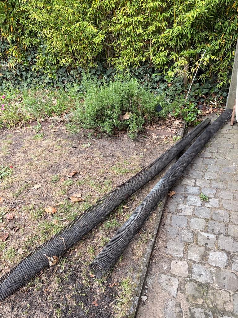 Gratis dakgootroosters, Tuin en Terras, Palen, Balken en Planken, Ophalen, Zo goed als nieuw