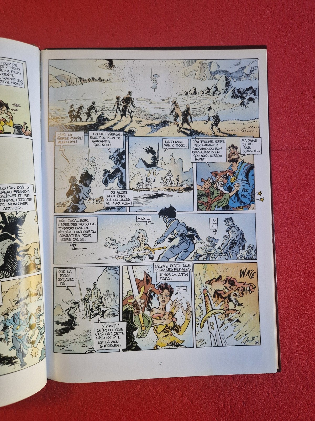 bd le chant d excalibur 1, Boeken, Stripverhalen, Ophalen of Verzenden