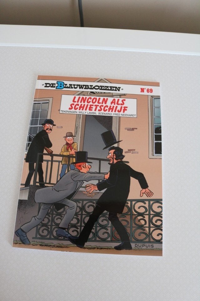 De Blauwbloezen Nr 69:Lincoln als schietschijf - 1e dr 2025, Eén stripboek, Ophalen of Verzenden, Nieuw