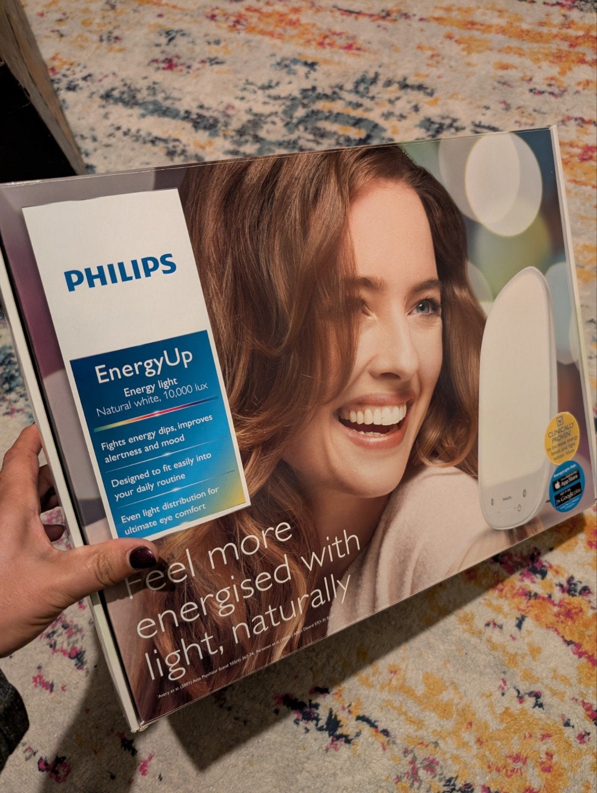 Lampe de luminothérapie Philips EnergyUp, Enlèvement ou Envoi, Neuf