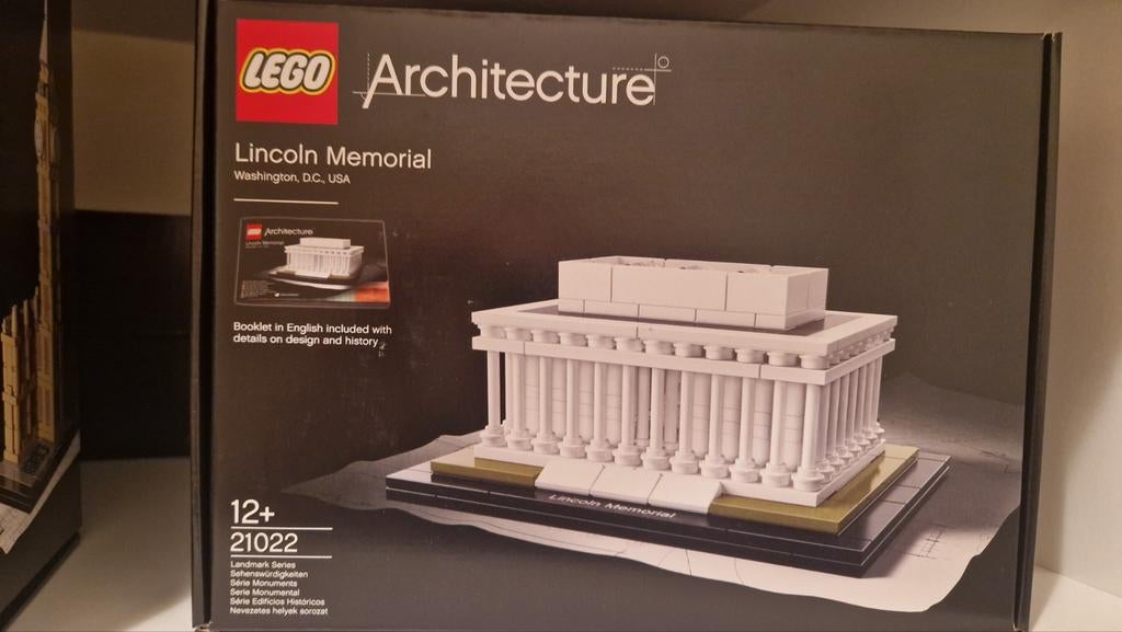 Lego Architecture Lincoln memorial 21022, Kinderen en Baby's, Speelgoed | Duplo en Lego, Ophalen of Verzenden, Lego