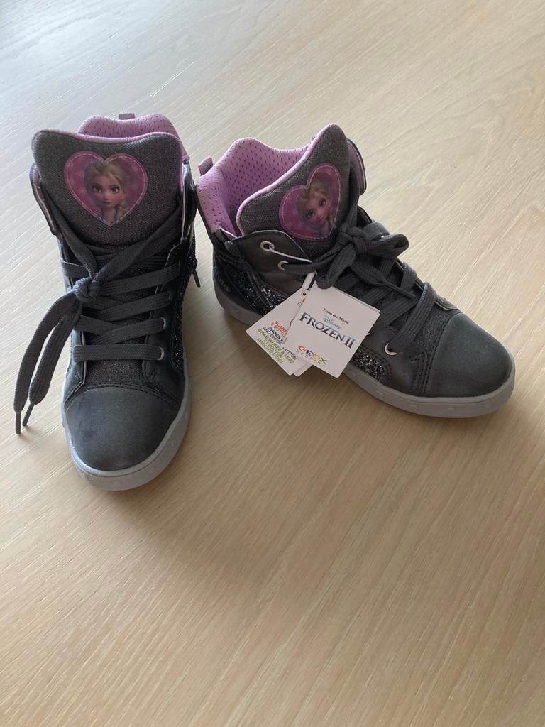 Geox - J Skylin Frozen II  silver, Ophalen, Nieuw