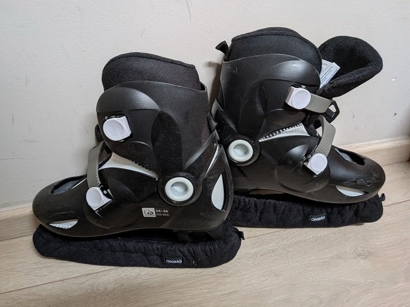 sport - OXELO adjustable patins enfant - pointure 34-36, Sports & Fitness, Patinage, Enlèvement, Utilisé