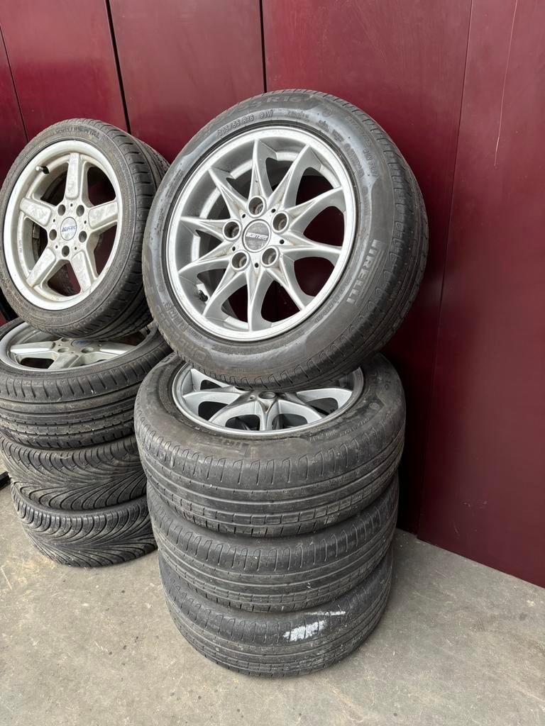 Velgen Gmp 16 inche met Banden 5x120., Auto-onderdelen, Banden en Velgen, Ophalen, Band(en)
