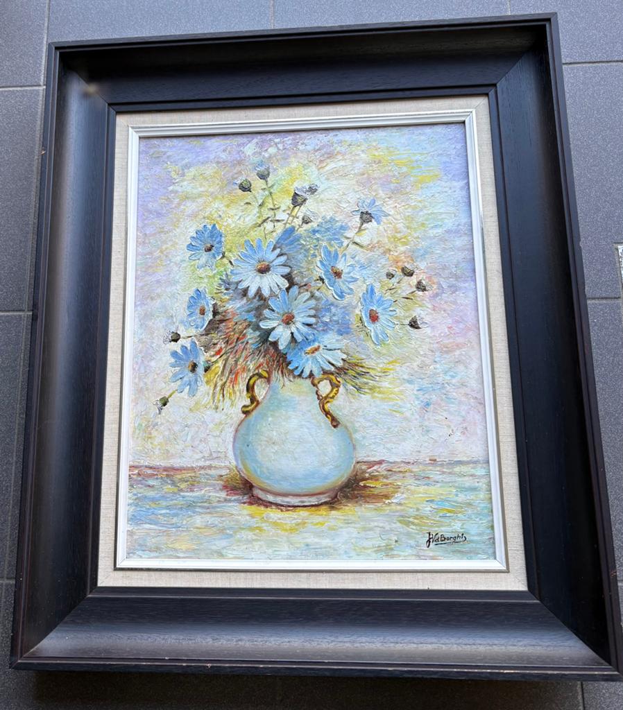 Mooie schilderij, Ophalen