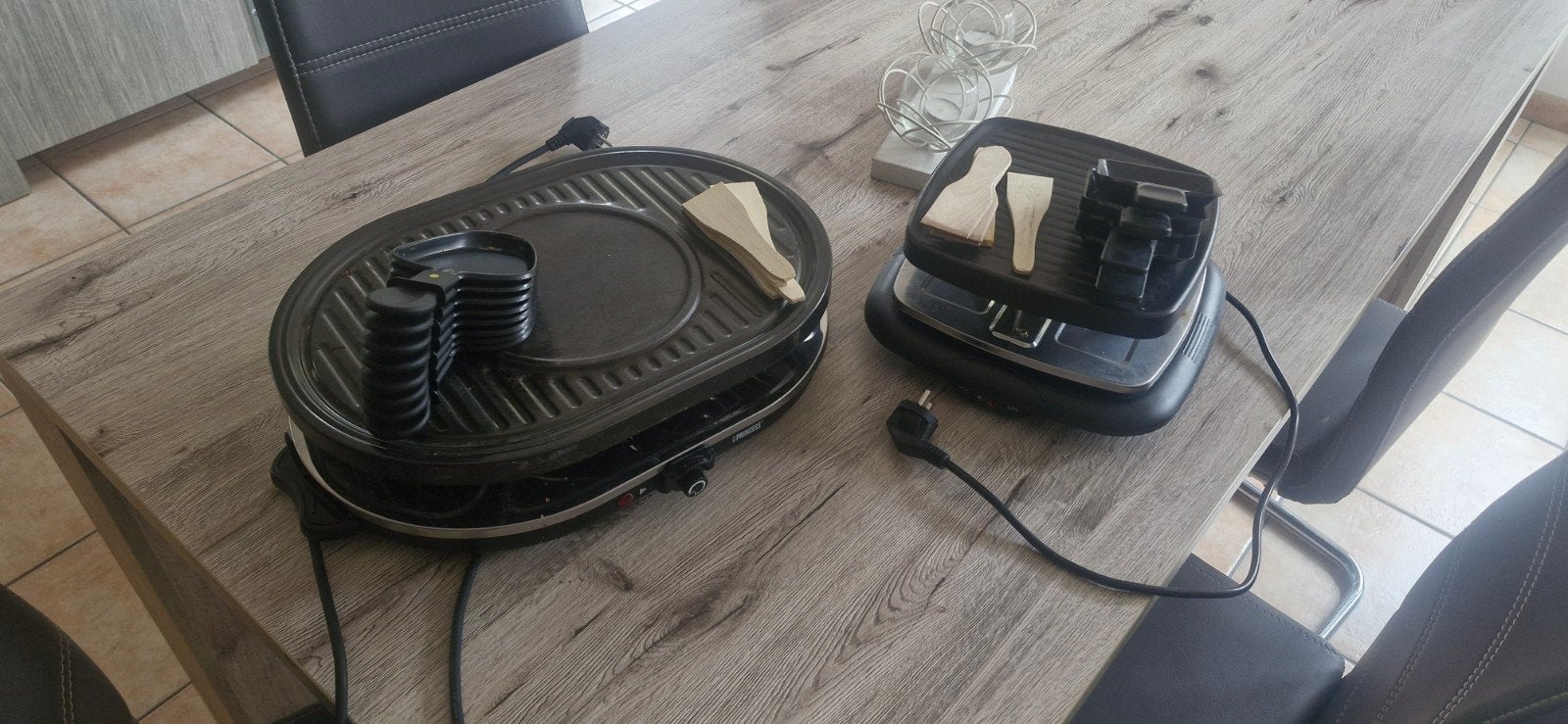 Appareil a raclette x2, Electroménager, Appareils à gourmet, Enlèvement