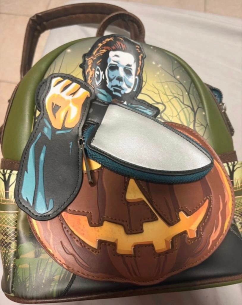 Halloween michael myers rugzak, Ophalen of Verzenden, Zo goed als nieuw, Overige kleuren