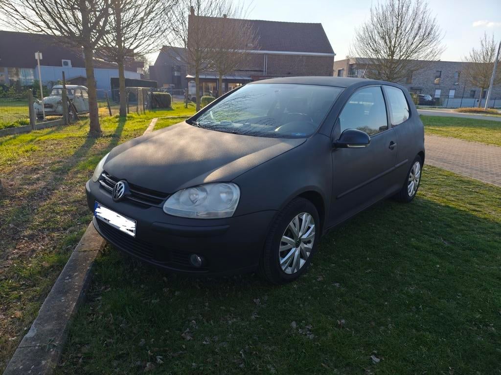 Golf 5 raptor zwart, Lederen bekleding, Zwart, Zwart, Leder
