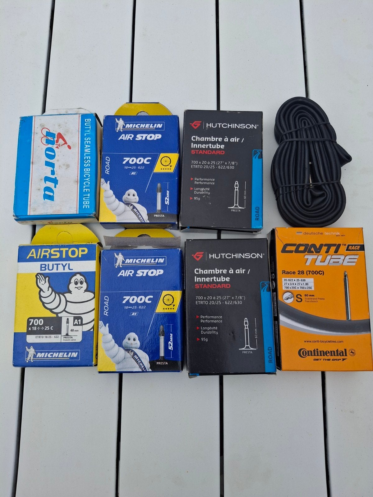 Lotje van 8 nieuwe binnenbanden koersfiets 700C, Fietsen en Brommers, Ophalen, Nieuw
