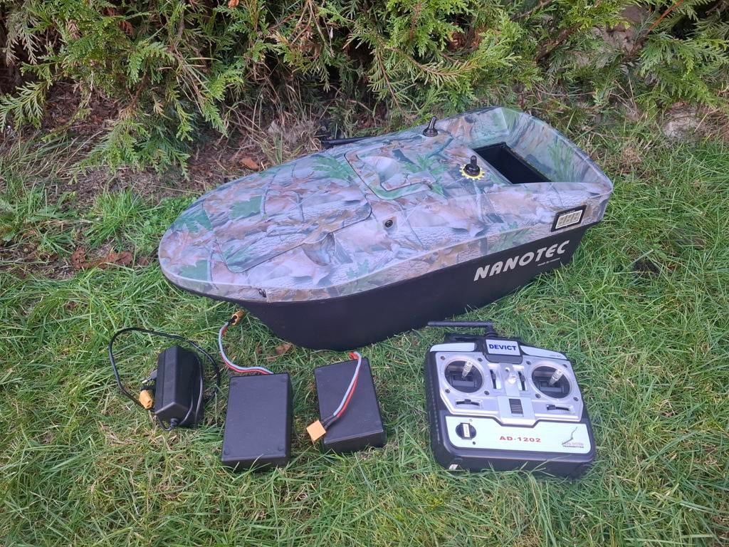 Voerboot nanotec pro li ion en 1 jaar garantie, Watersport en Boten, Ophalen of Verzenden