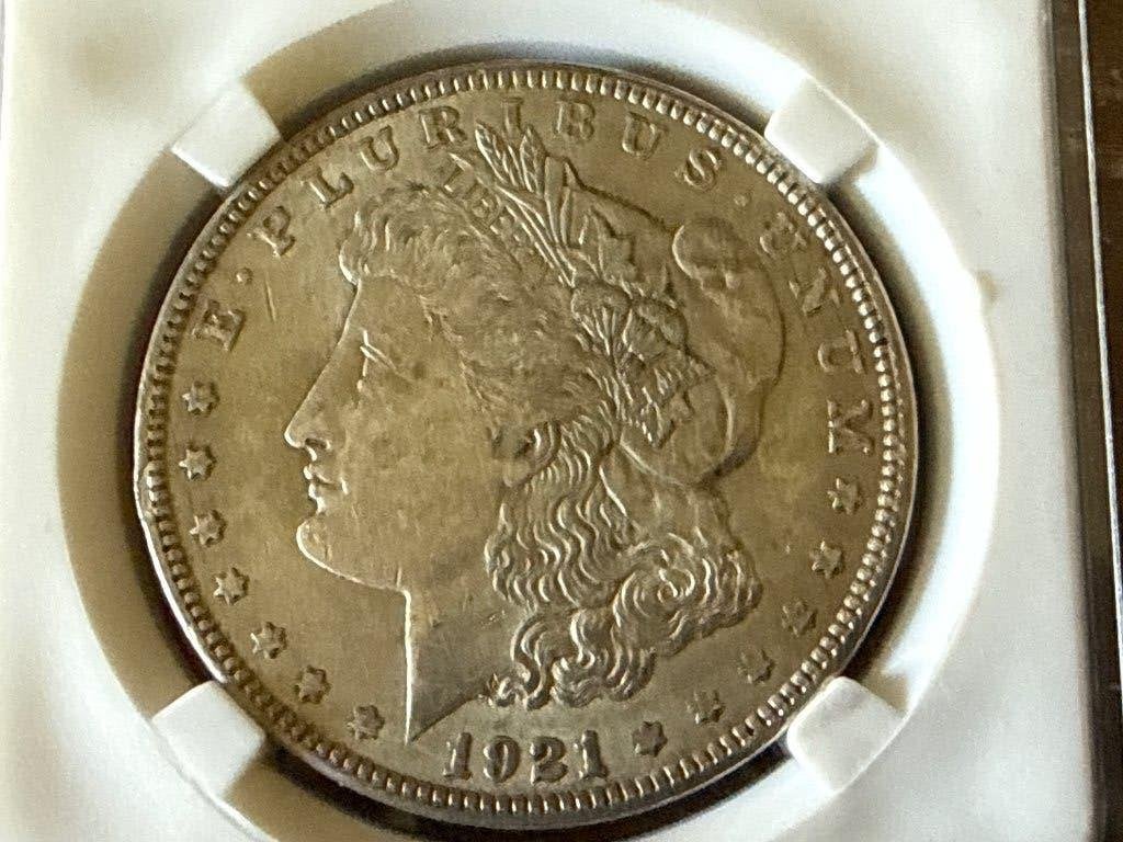 Dollar Morgan 1921, Envoi, Argent