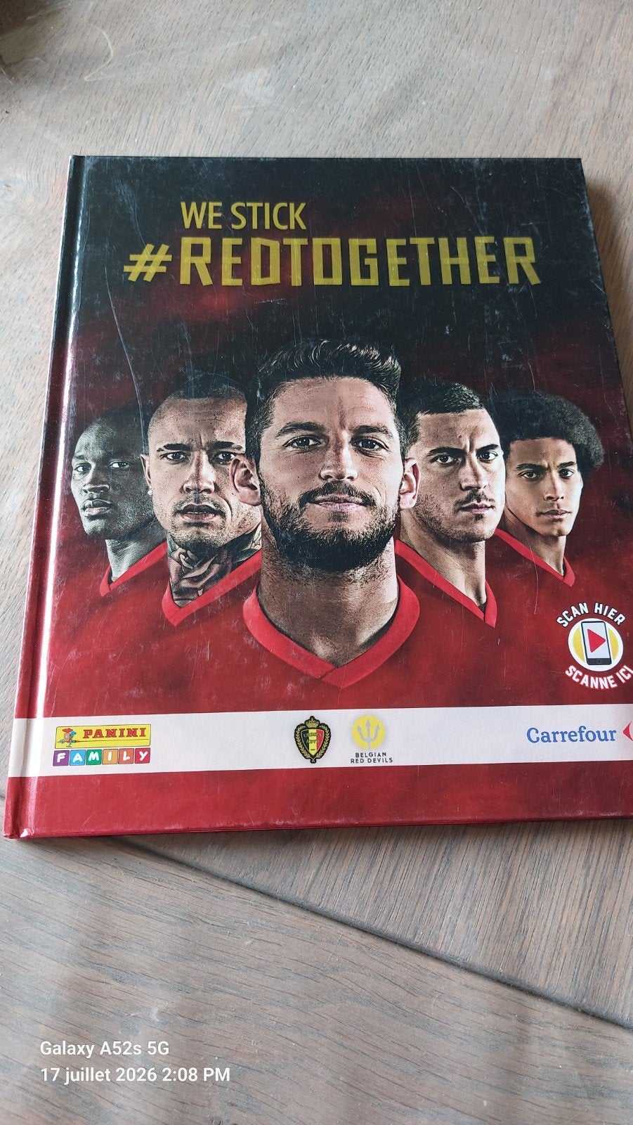 Album Panini Family Belgian Red Devils, Verzamelen, Ophalen of Verzenden