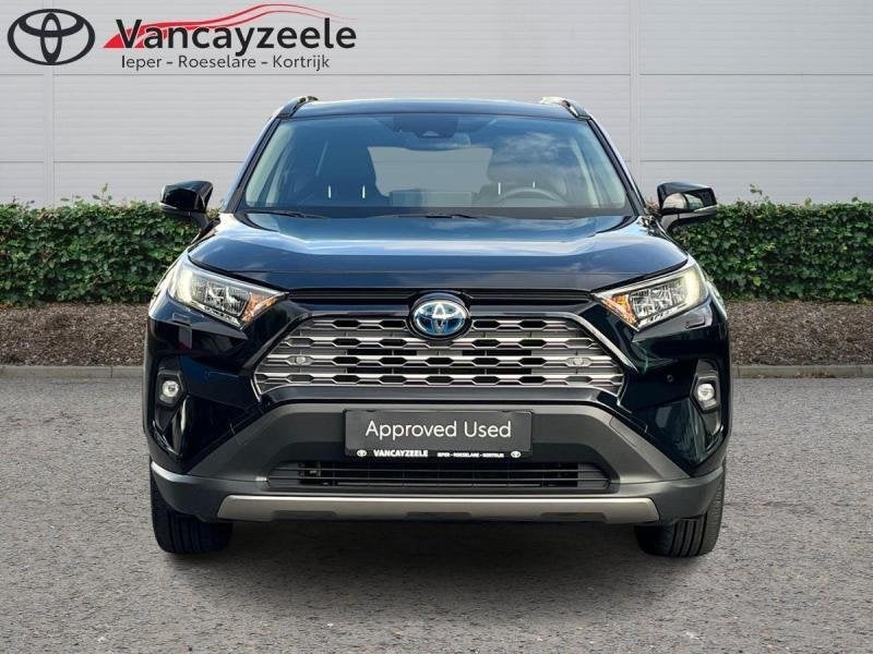 Toyota rav4 Dynamic Plus+leder+EV zetels+cam+gps+sens V+A, 218 ch, Achat, 161 kW, Noir