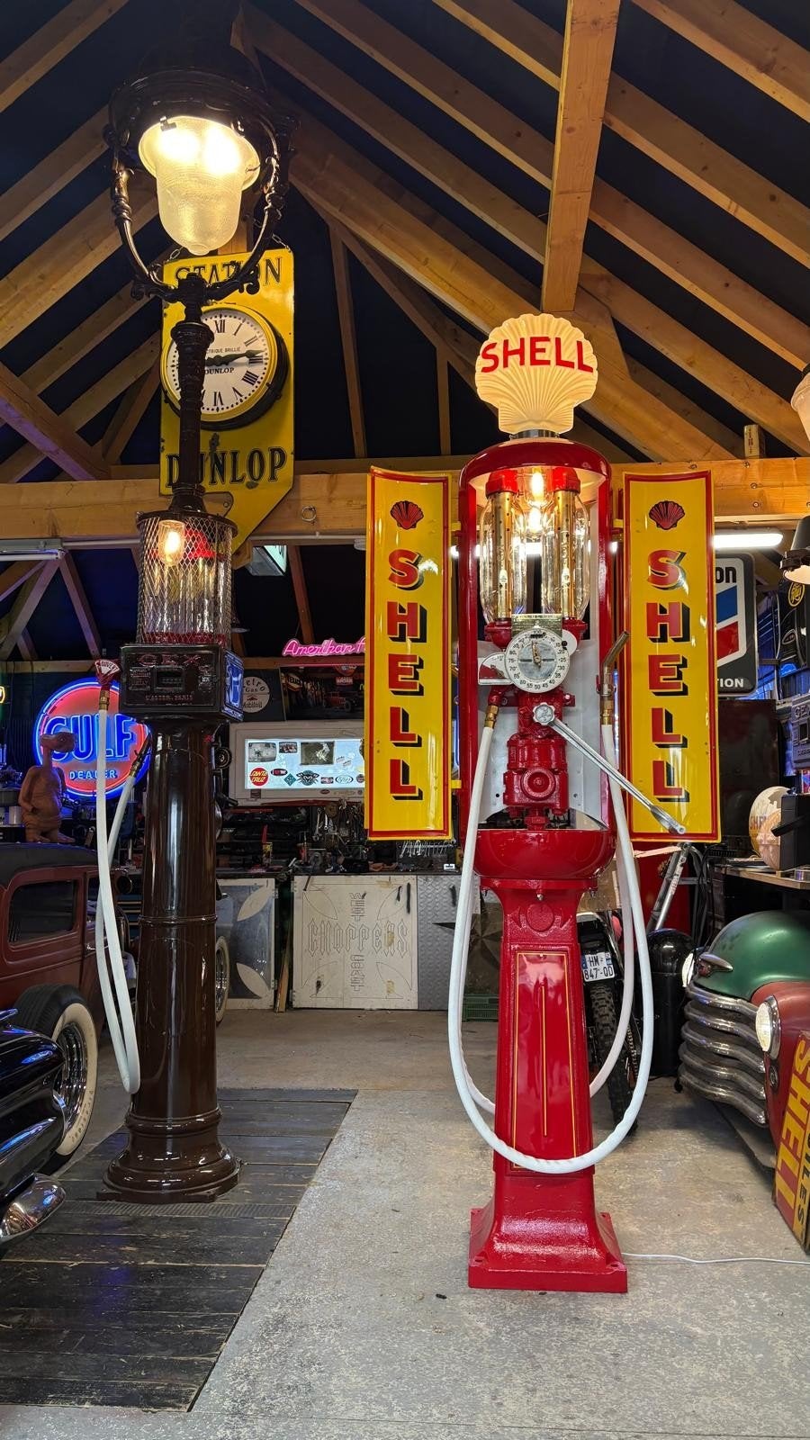 Rare Pompe à essence GEX R11 " VILLE DE PARIS", Collections, Enlèvement ou Envoi